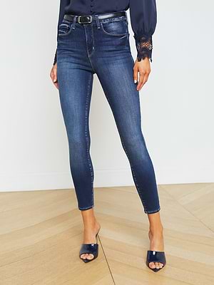 Margot Cropped Skinny Jean jean L'AGENCE