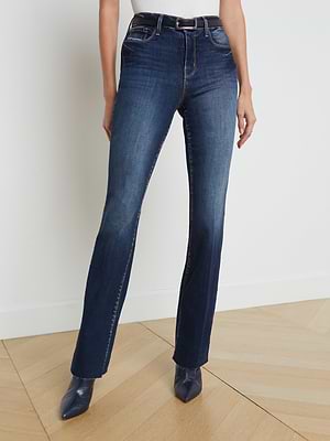 Ruth Straight-Leg Jean jean L'AGENCE   