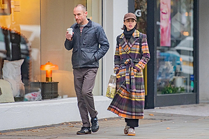 Lily Collins Is Pro-Statement Coat